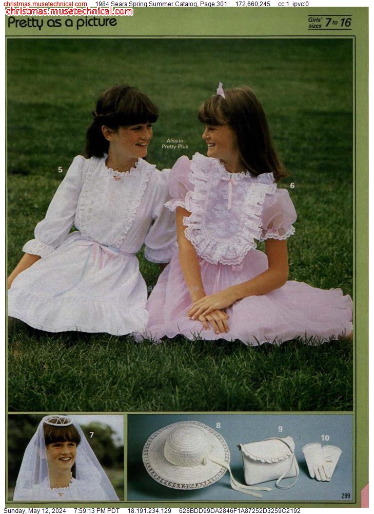 1984 Sears Spring Summer Catalog, Page 301