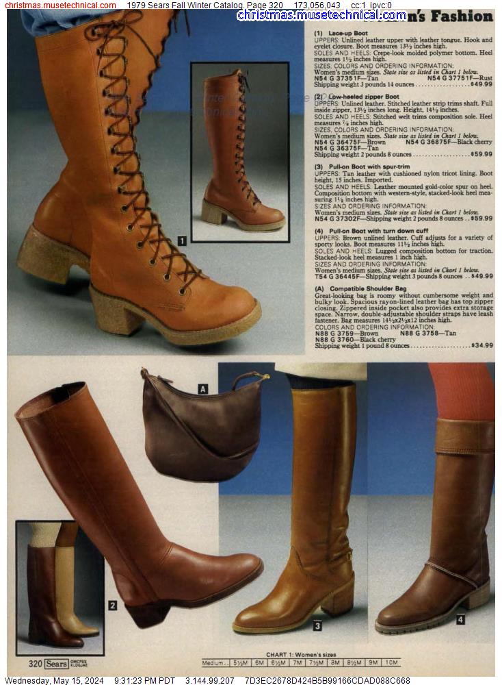 1979 Sears Fall Winter Catalog, Page 320