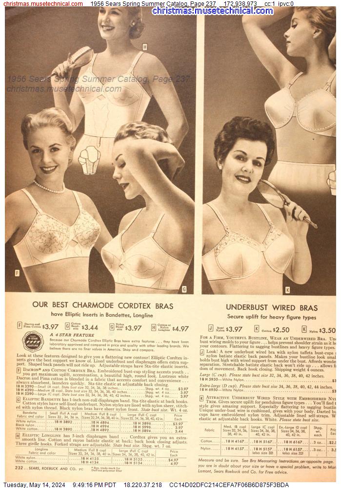 1956 Sears Spring Summer Catalog, Page 237