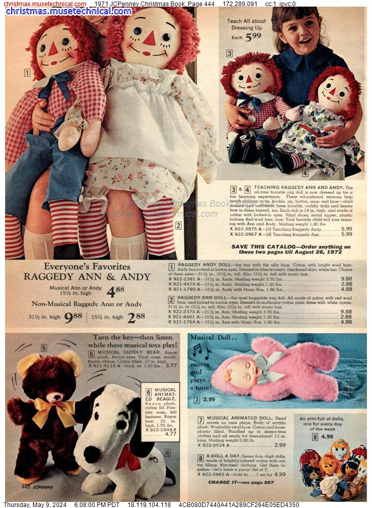 1971 JCPenney Christmas Book, Page 444