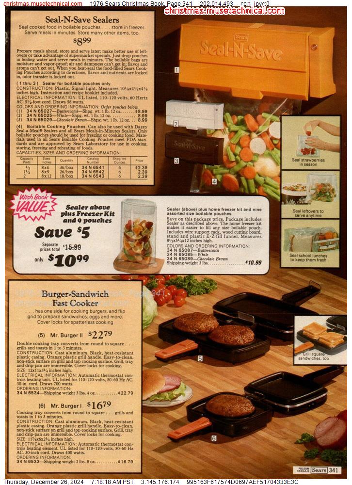 1976 Sears Christmas Book, Page 341