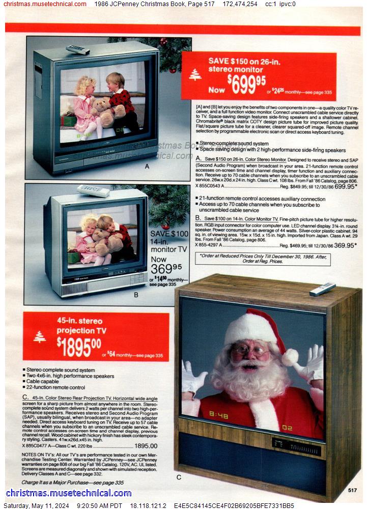 1986 JCPenney Christmas Book, Page 517