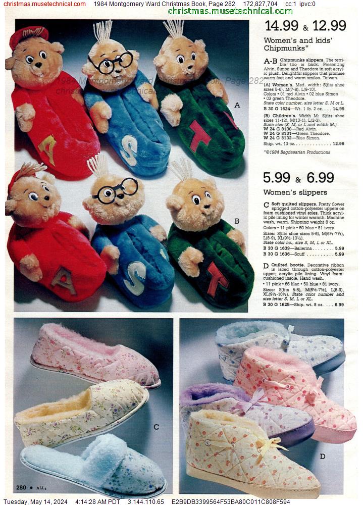 1984 Montgomery Ward Christmas Book, Page 282