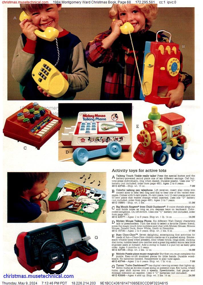 1984 Montgomery Ward Christmas Book, Page 68