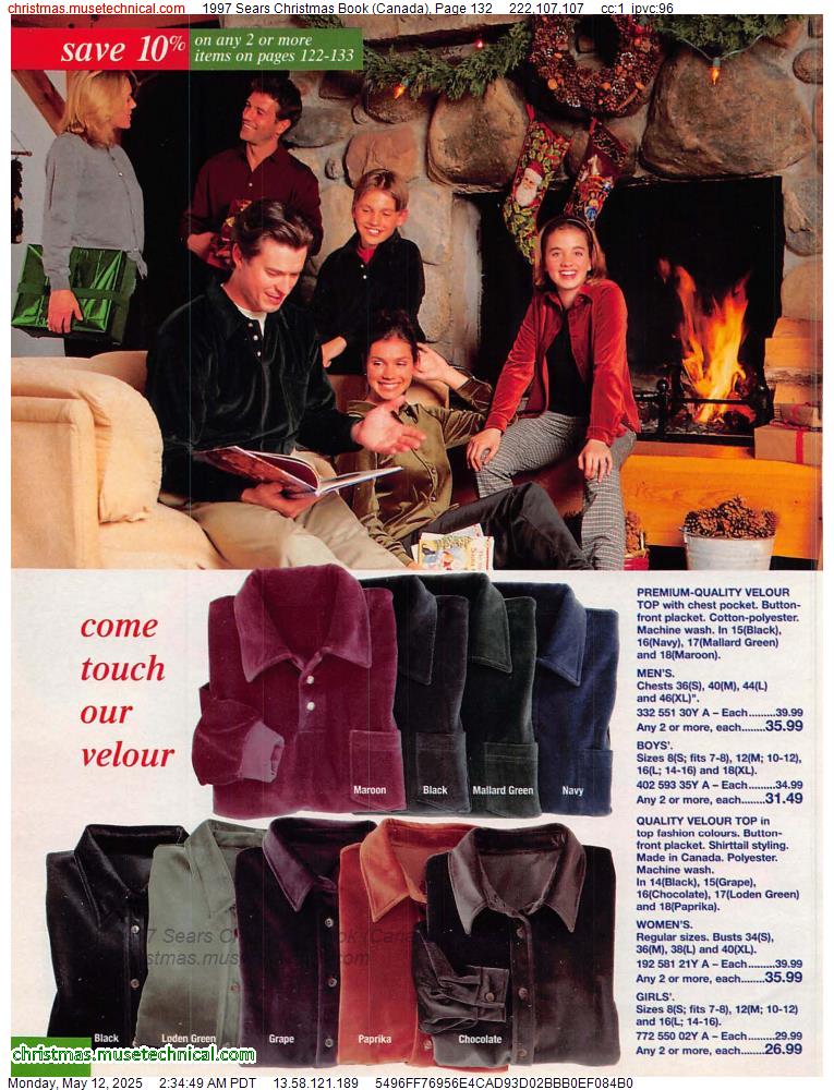 1997 Sears Christmas Book (Canada), Page 132