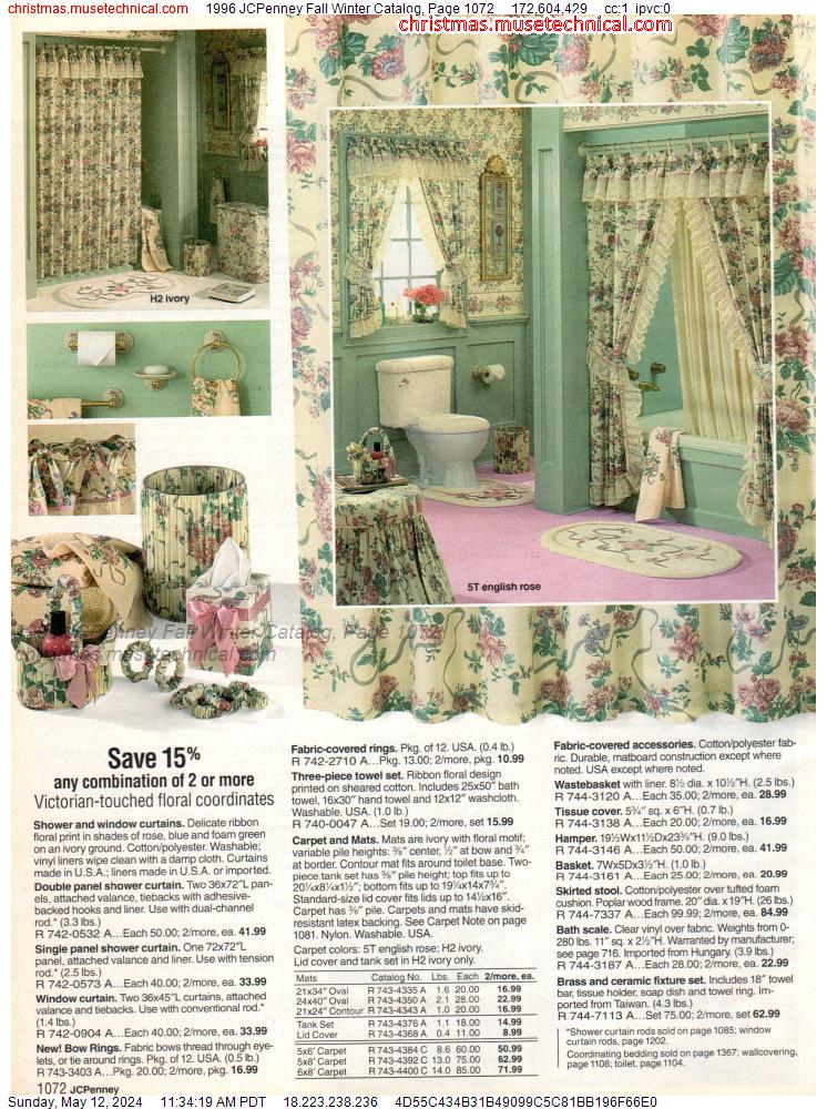 1996 JCPenney Fall Winter Catalog, Page 1072