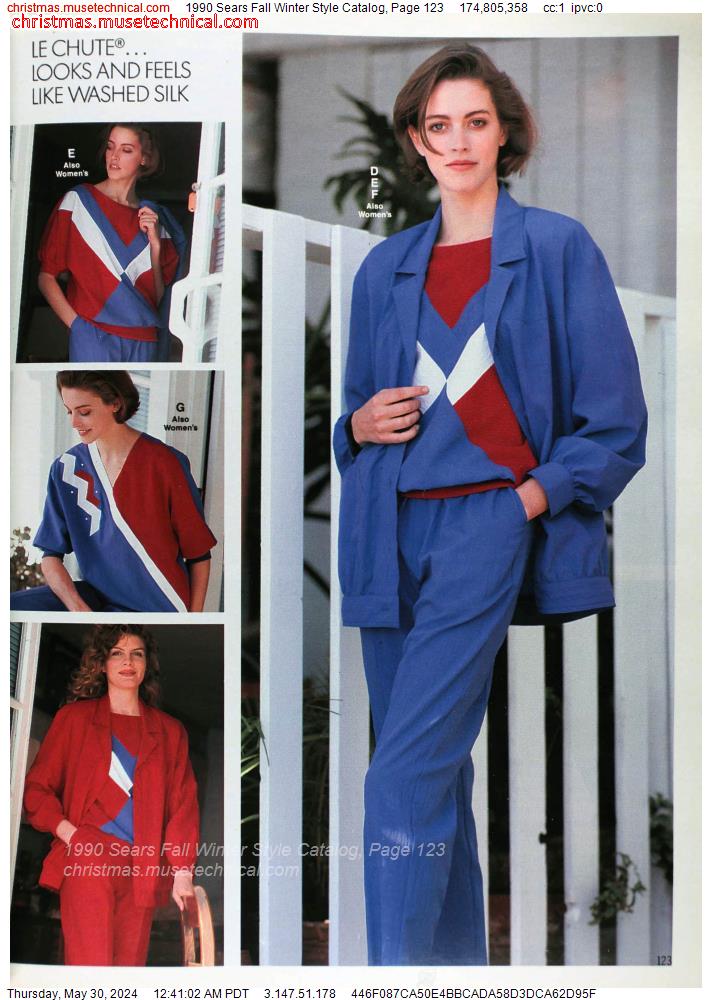 1990 Sears Fall Winter Style Catalog, Page 123