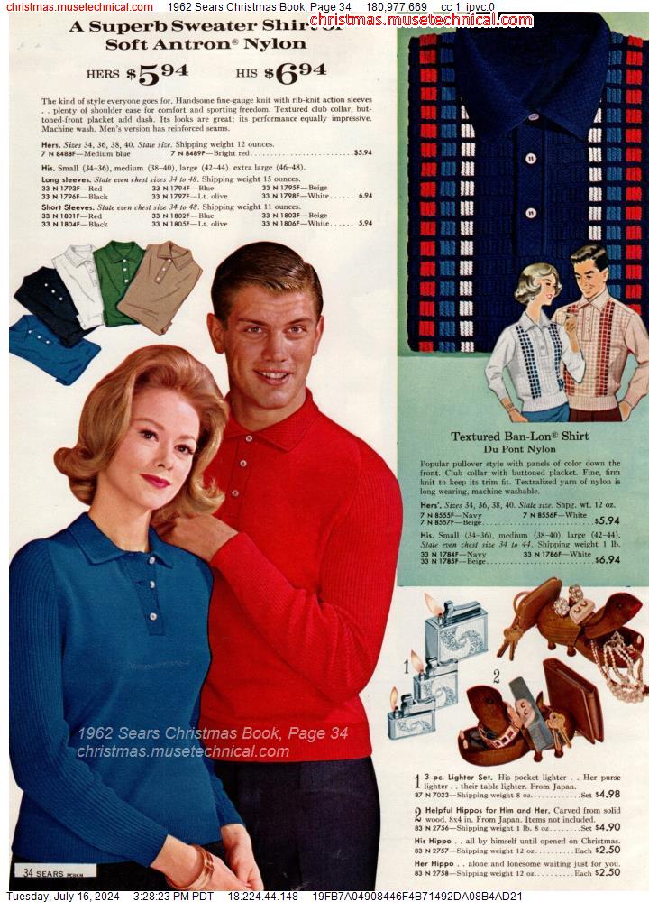 1962 Sears Christmas Book, Page 34