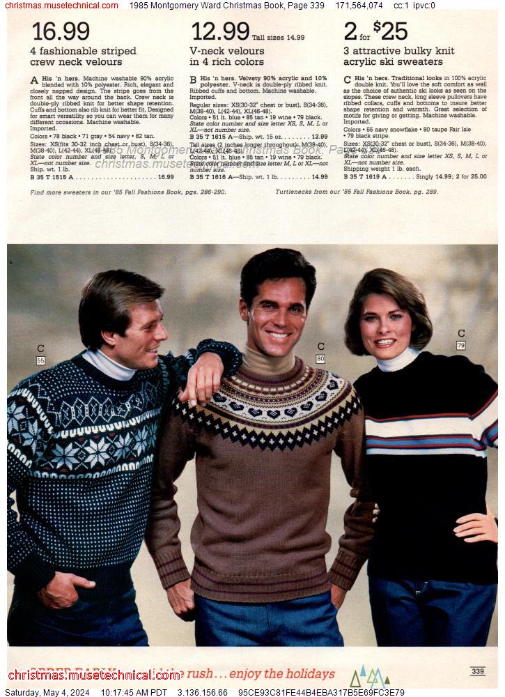 1985 Montgomery Ward Christmas Book, Page 339