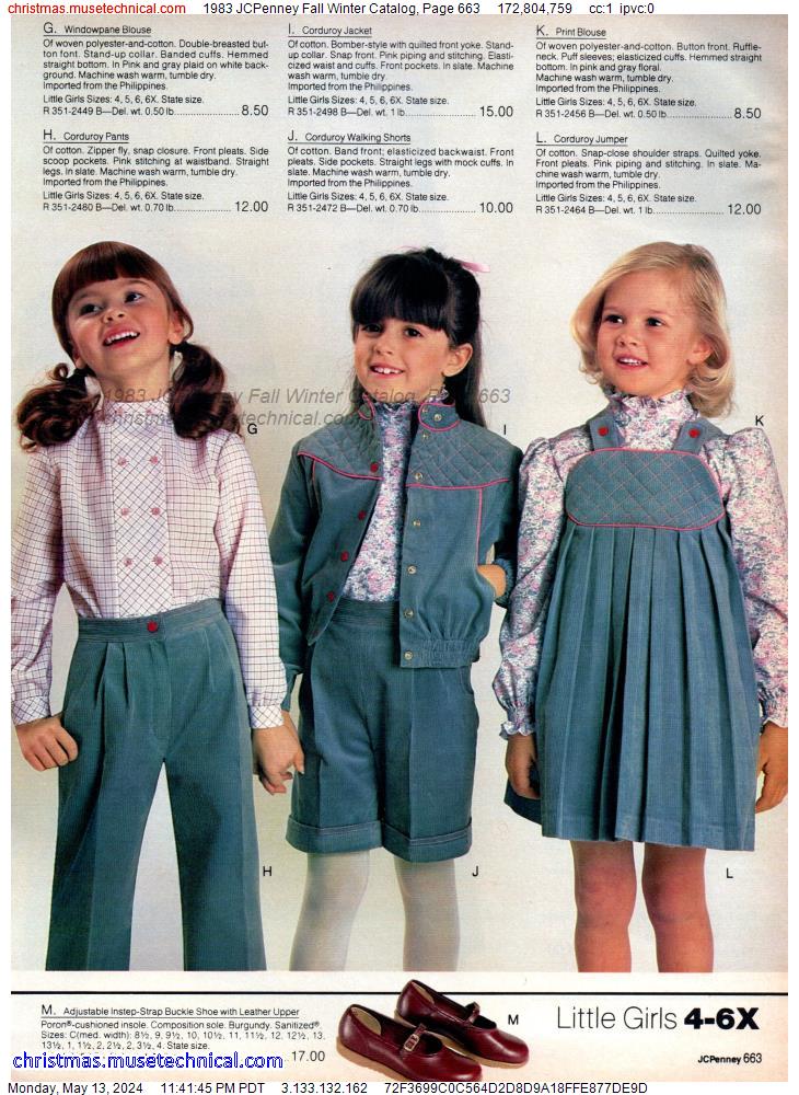1983 JCPenney Fall Winter Catalog, Page 663