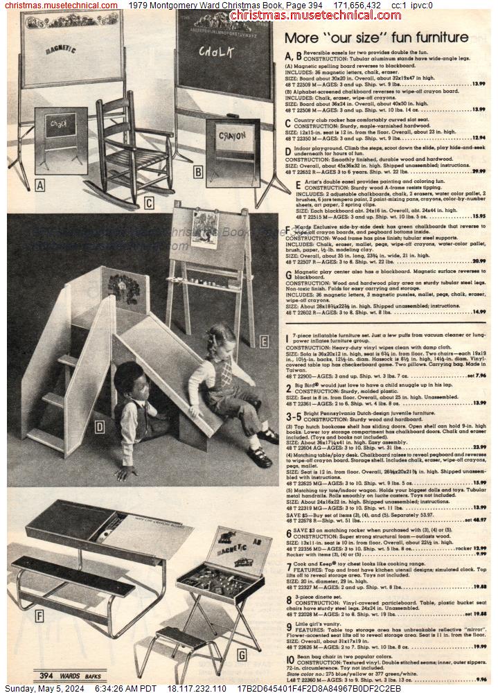 1979 Montgomery Ward Christmas Book, Page 394
