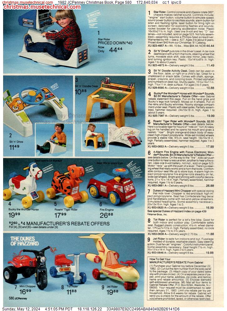 1982 JCPenney Christmas Book, Page 580