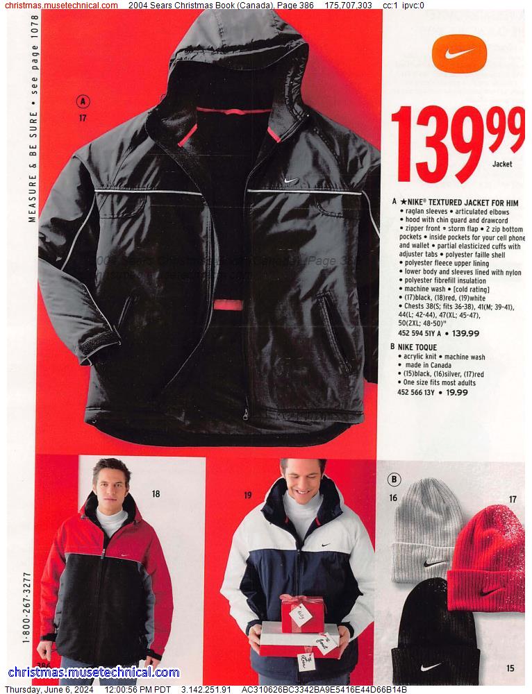 2004 Sears Christmas Book (Canada), Page 386