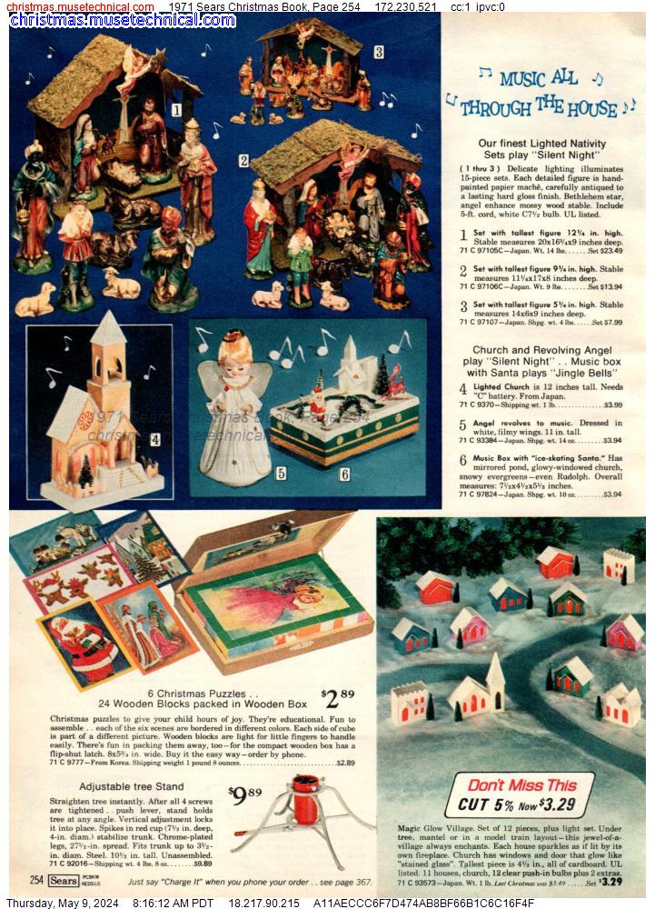 1971 Sears Christmas Book, Page 254