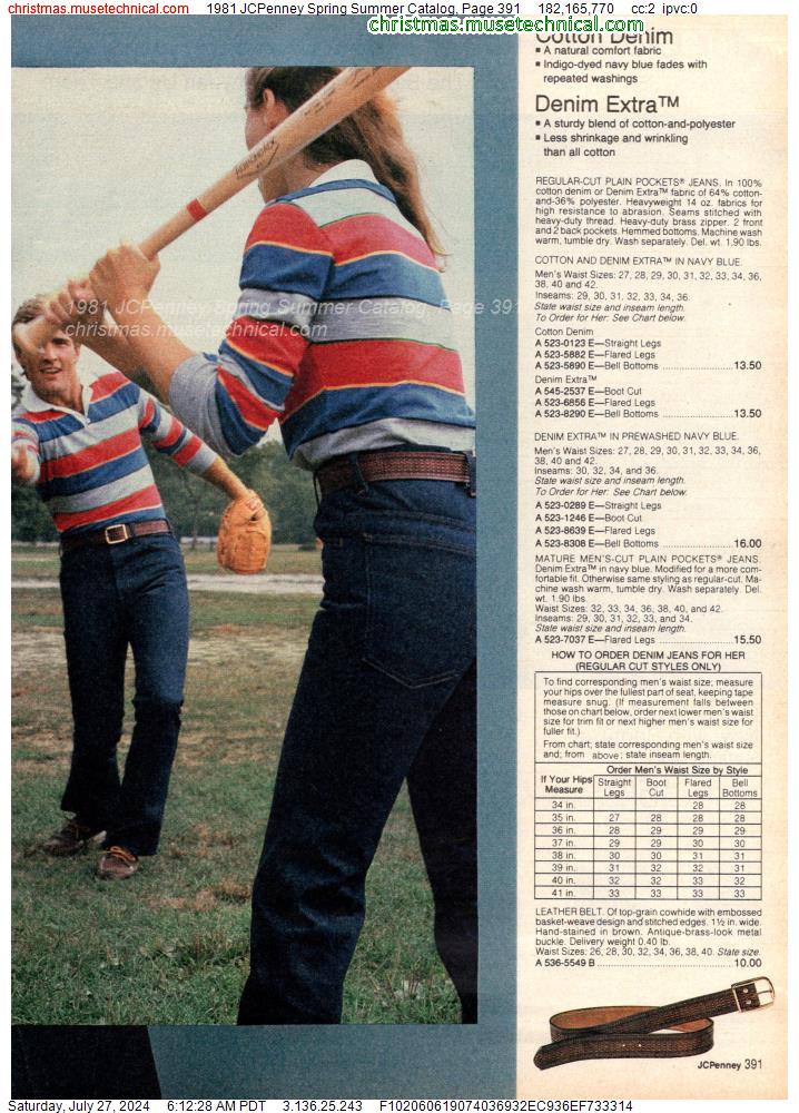 1981 JCPenney Spring Summer Catalog, Page 391