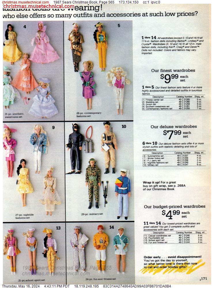 1987 Sears Christmas Book, Page 565