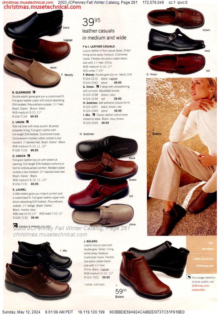 2003 JCPenney Fall Winter Catalog, Page 261