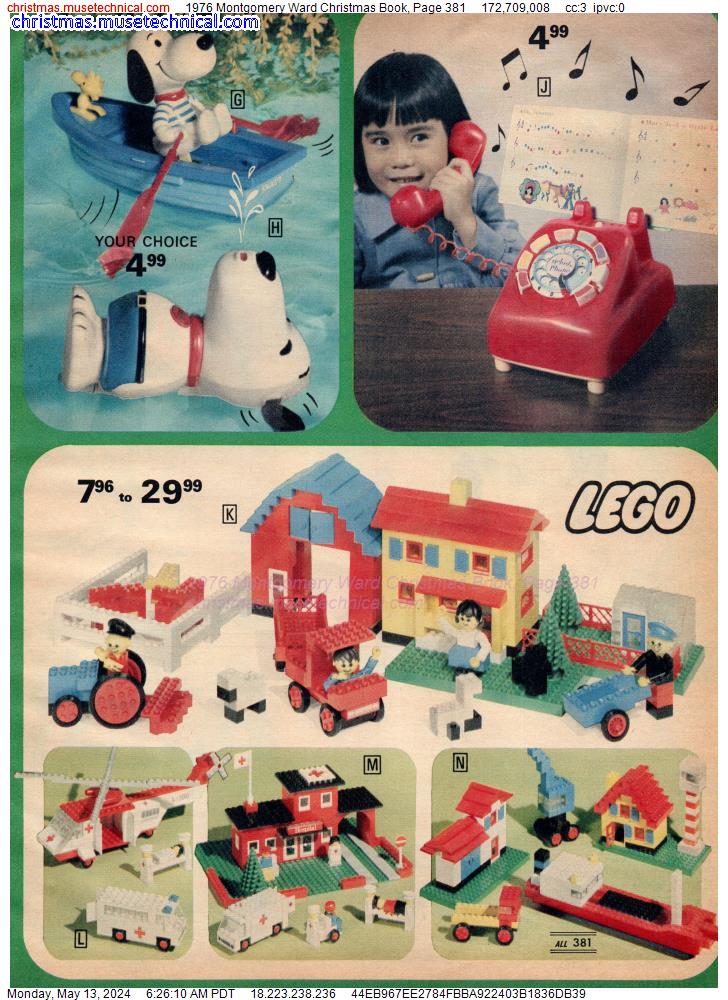 1976 Montgomery Ward Christmas Book, Page 381