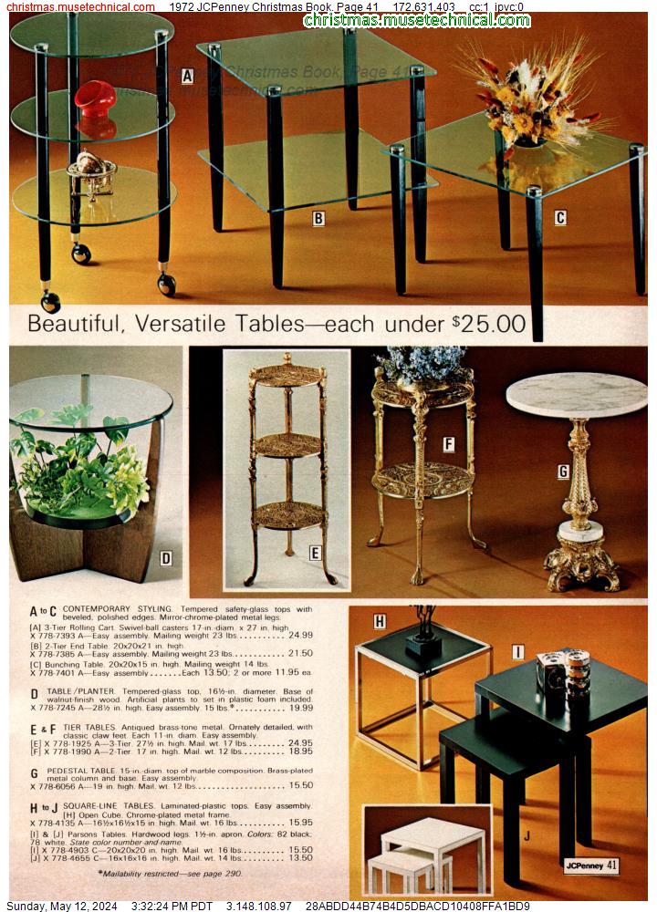 1972 JCPenney Christmas Book, Page 41