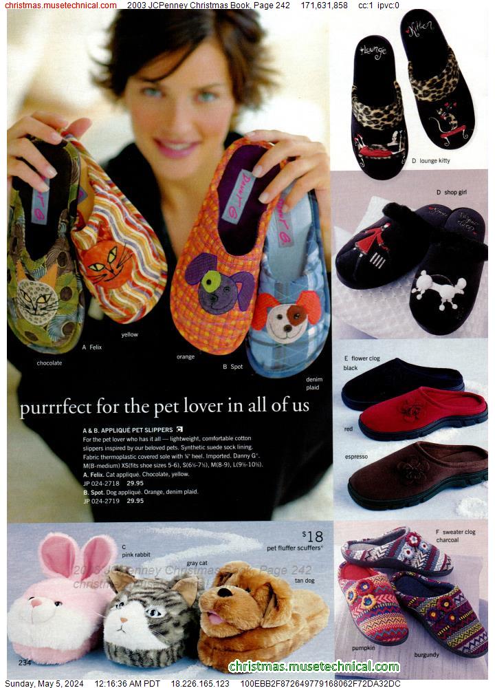 2003 JCPenney Christmas Book, Page 242