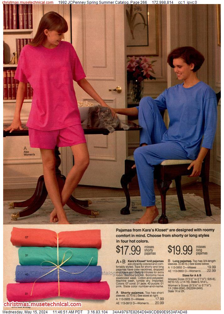 1992 JCPenney Spring Summer Catalog, Page 266