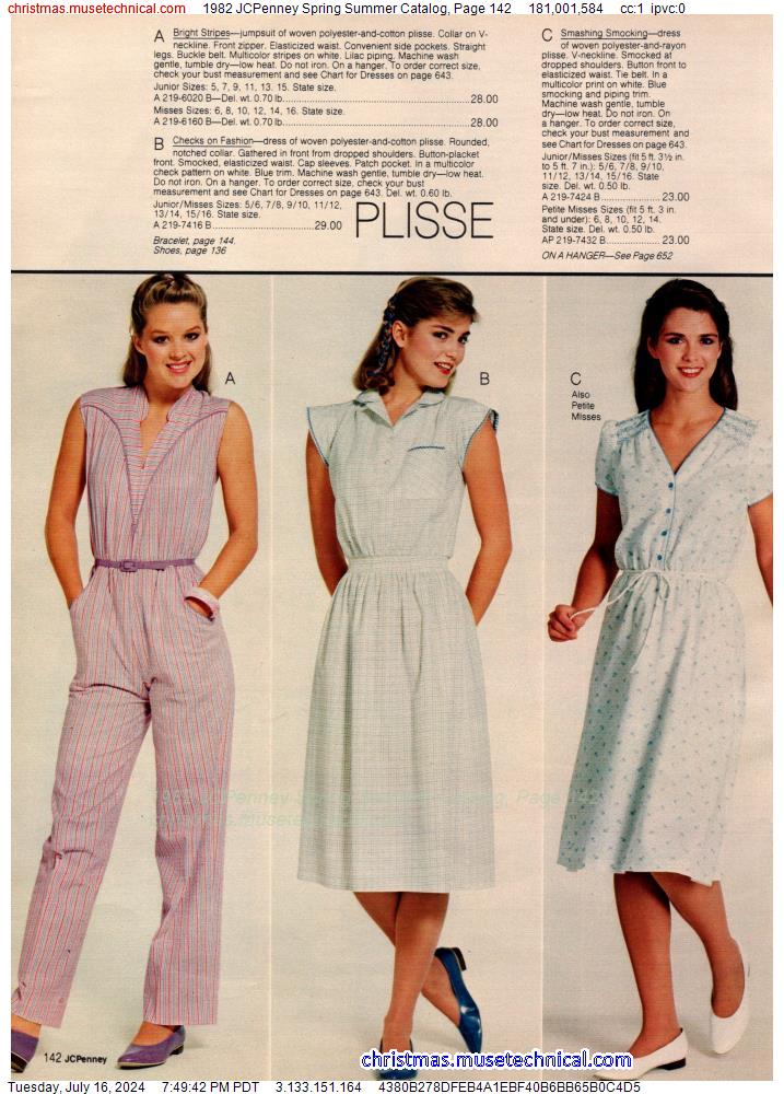 1982 JCPenney Spring Summer Catalog, Page 142