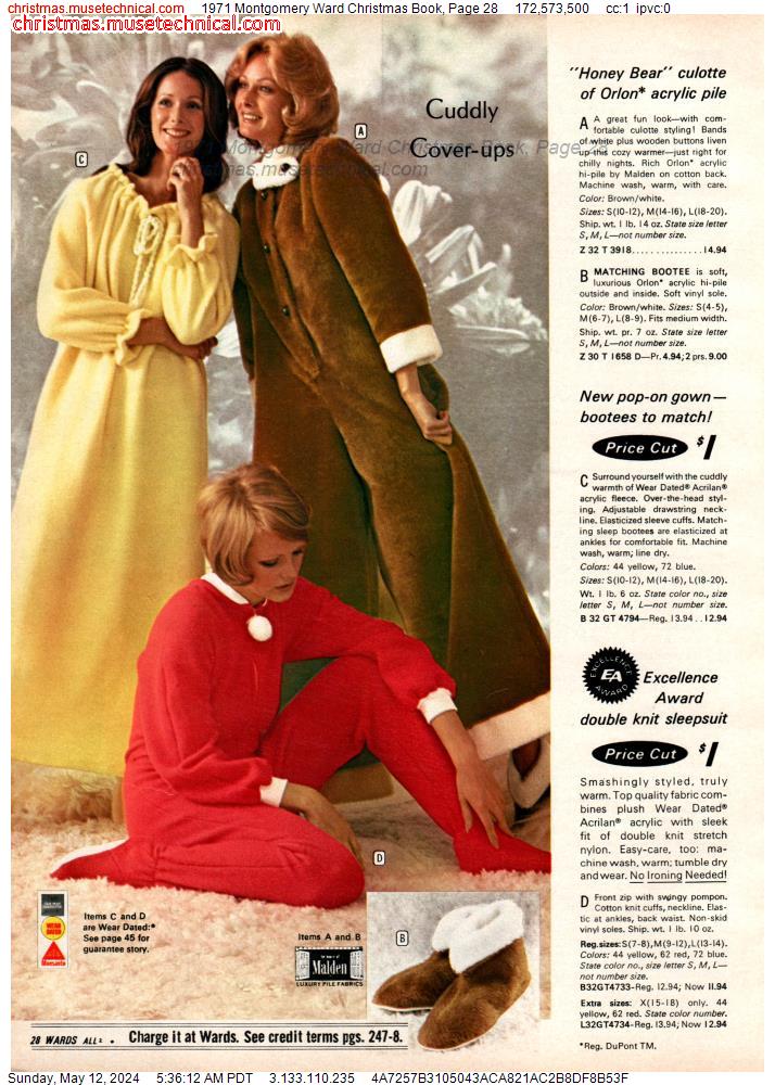 1971 Montgomery Ward Christmas Book, Page 28