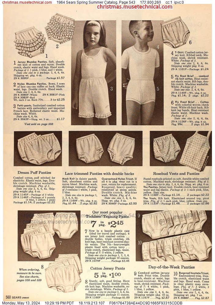 1964 Sears Spring Summer Catalog, Page 543