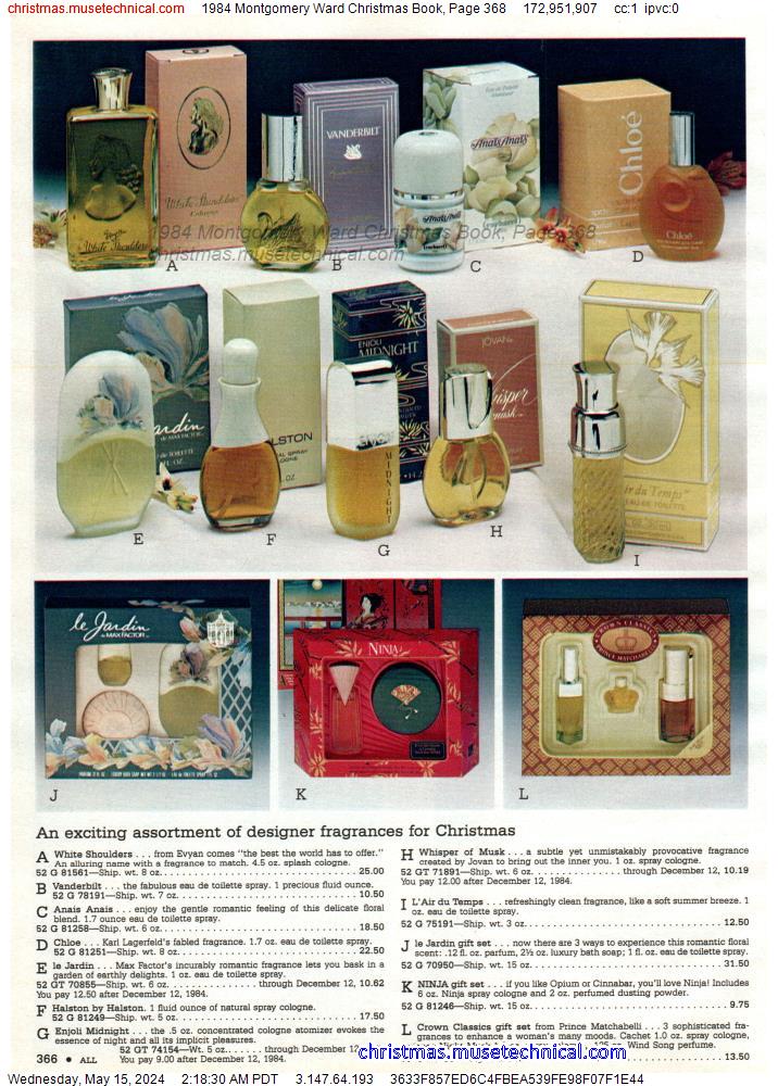 1984 Montgomery Ward Christmas Book, Page 368