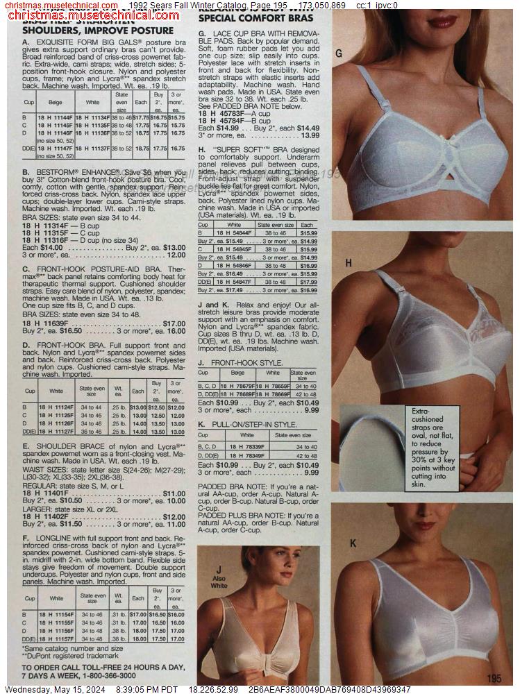 1992 Sears Fall Winter Catalog, Page 195