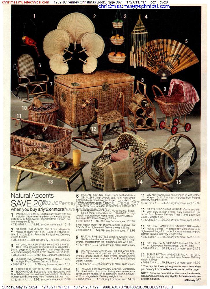 1982 JCPenney Christmas Book, Page 367
