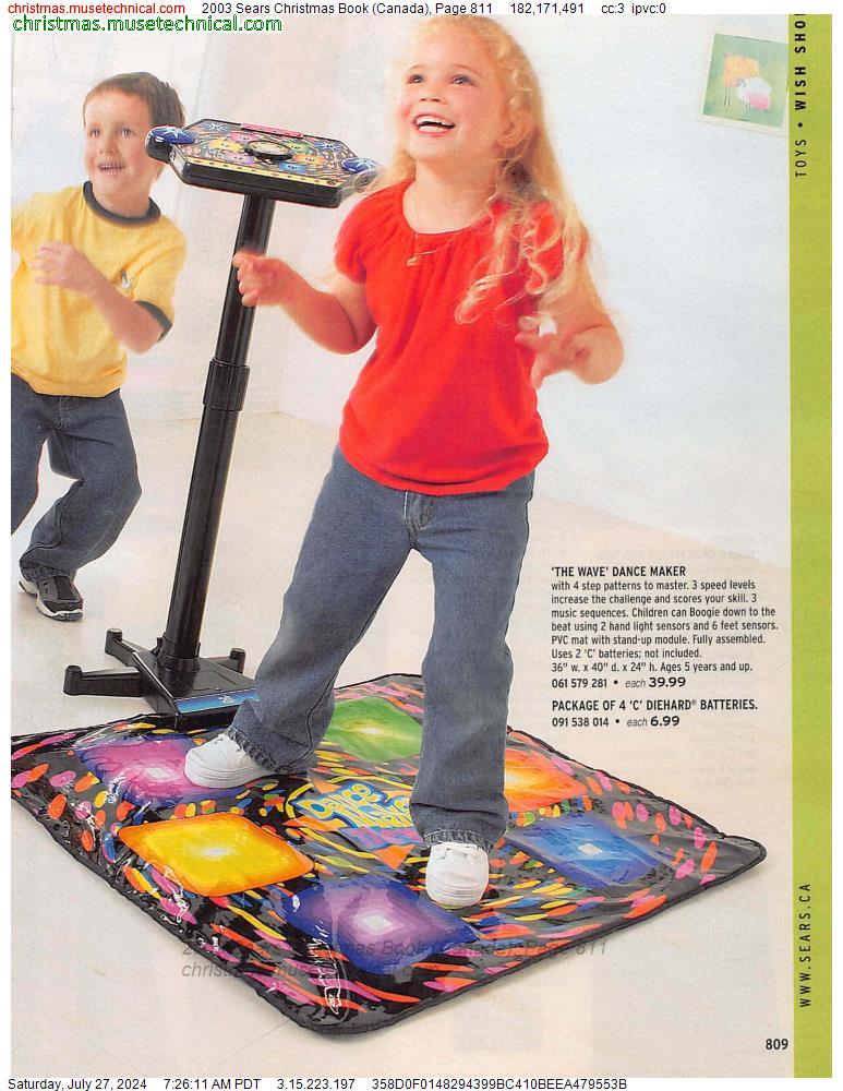 2003 Sears Christmas Book (Canada), Page 811