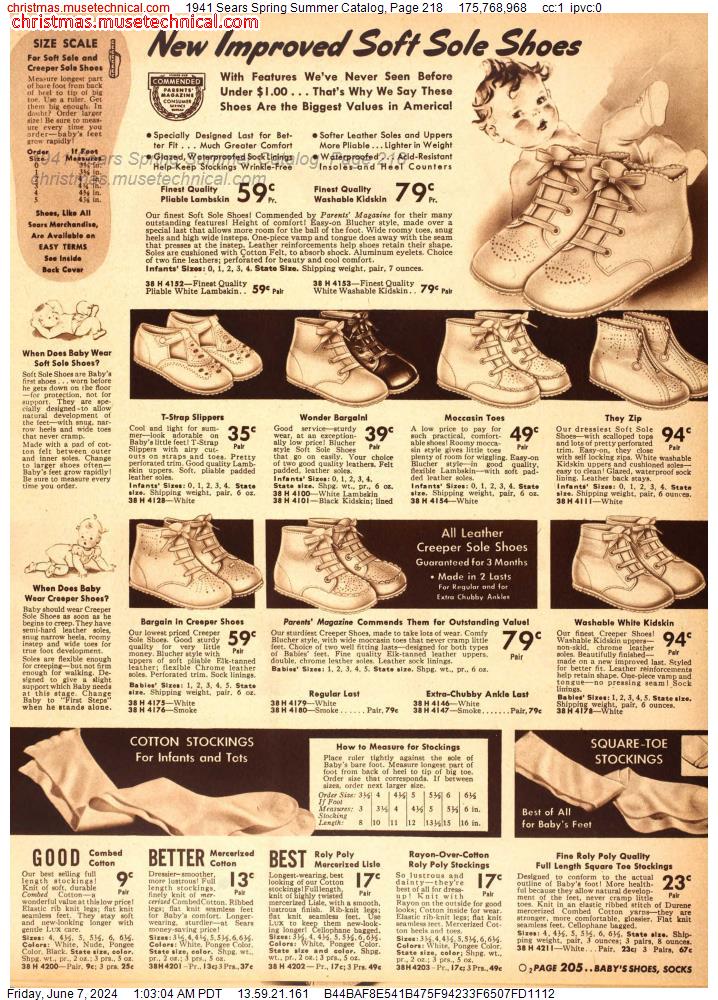 1941 Sears Spring Summer Catalog, Page 218