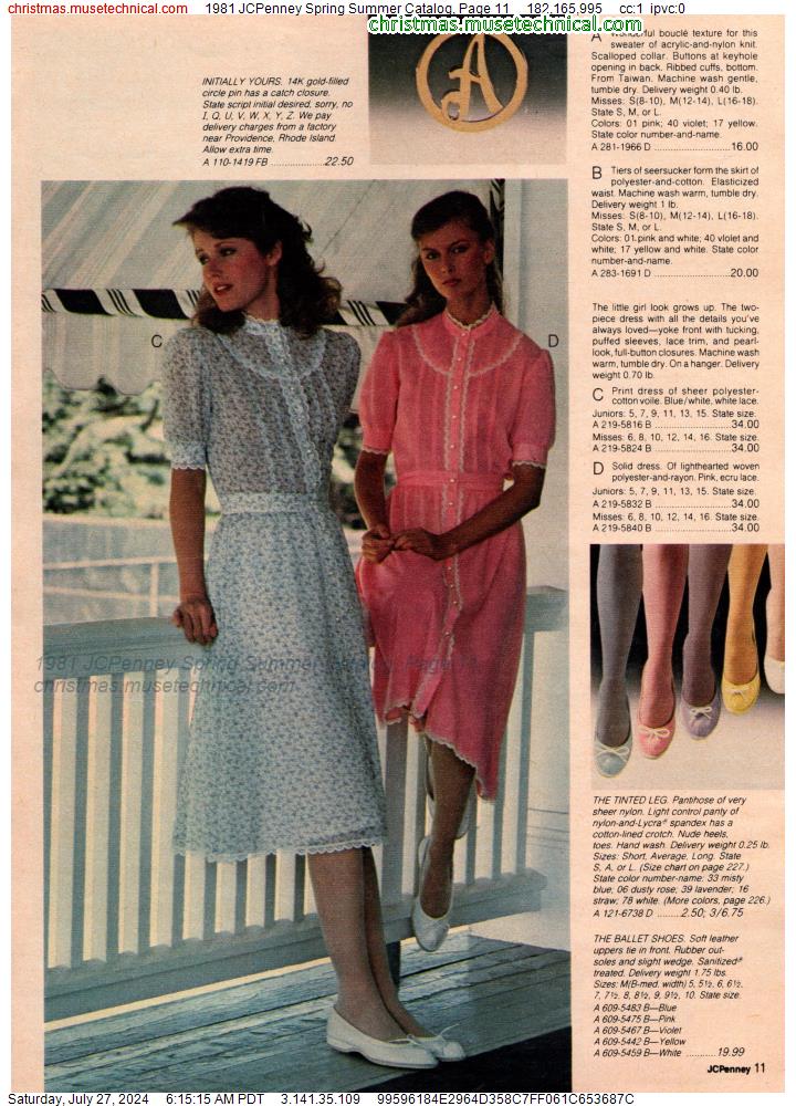 1981 JCPenney Spring Summer Catalog, Page 11