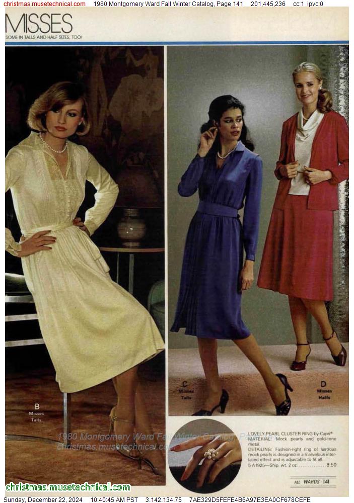 1980 Montgomery Ward Fall Winter Catalog, Page 141