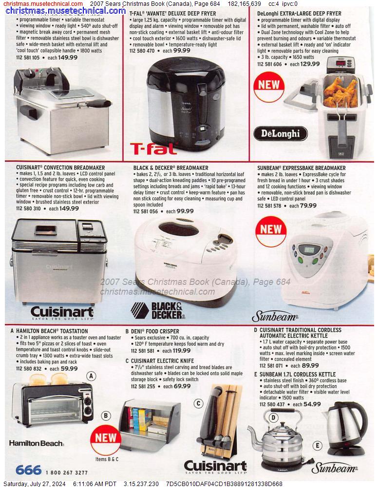 2007 Sears Christmas Book (Canada), Page 684
