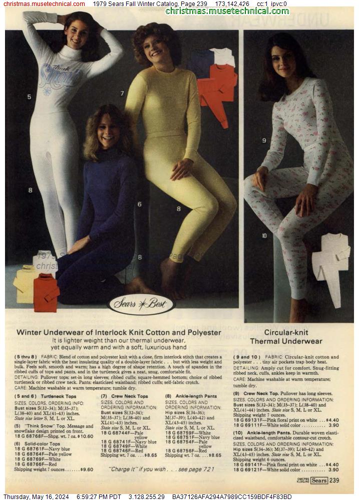 1979 Sears Fall Winter Catalog, Page 239