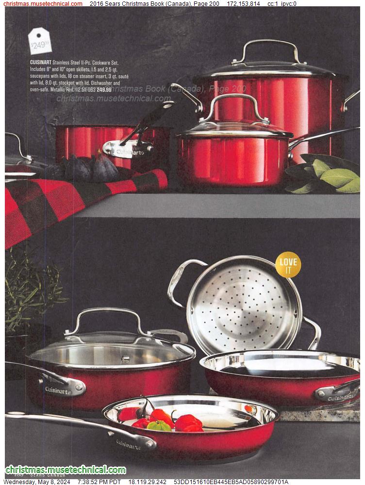 2016 Sears Christmas Book (Canada), Page 200