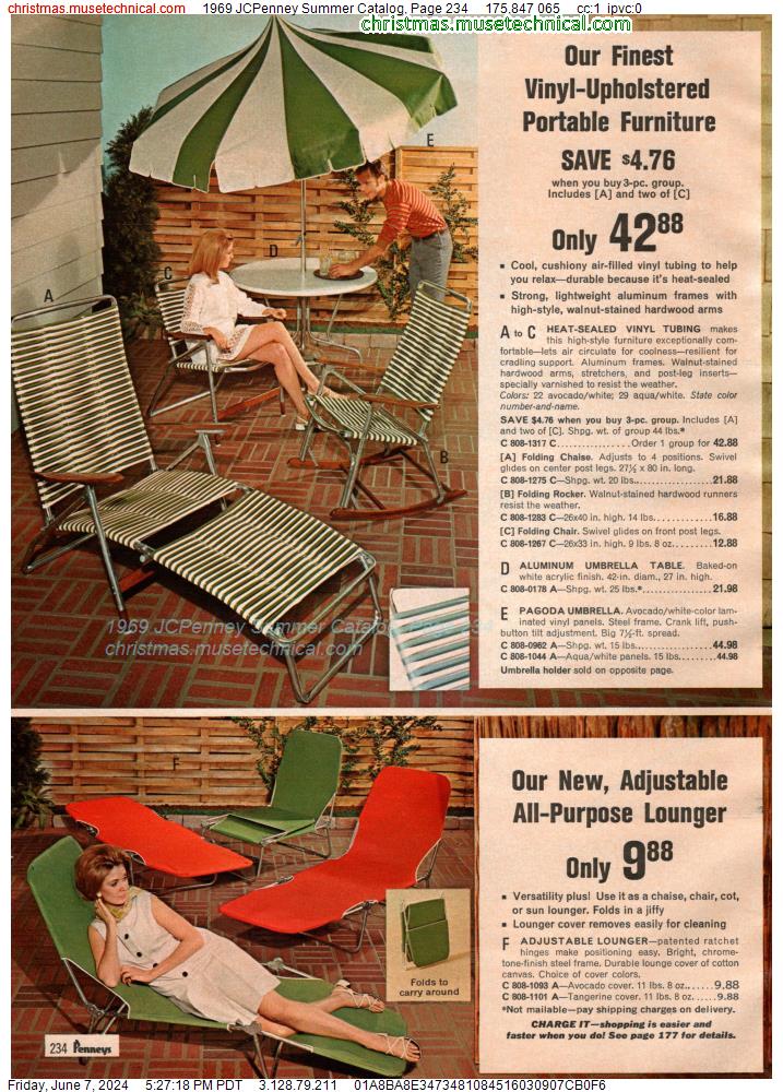 1969 JCPenney Summer Catalog, Page 234