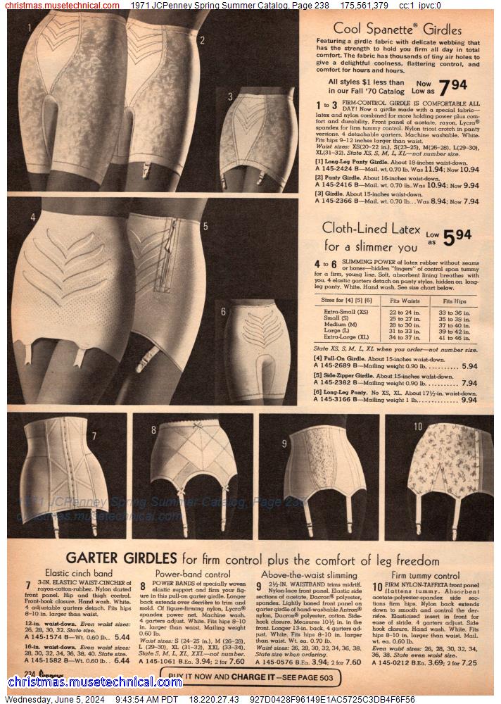 1971 JCPenney Spring Summer Catalog, Page 238