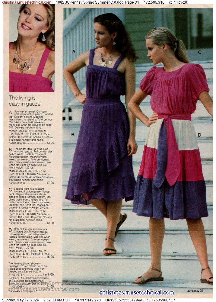 1982 JCPenney Spring Summer Catalog, Page 31