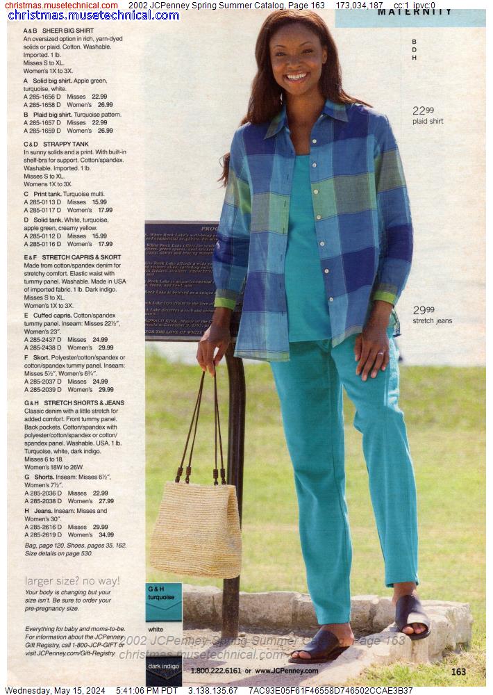2002 JCPenney Spring Summer Catalog, Page 163