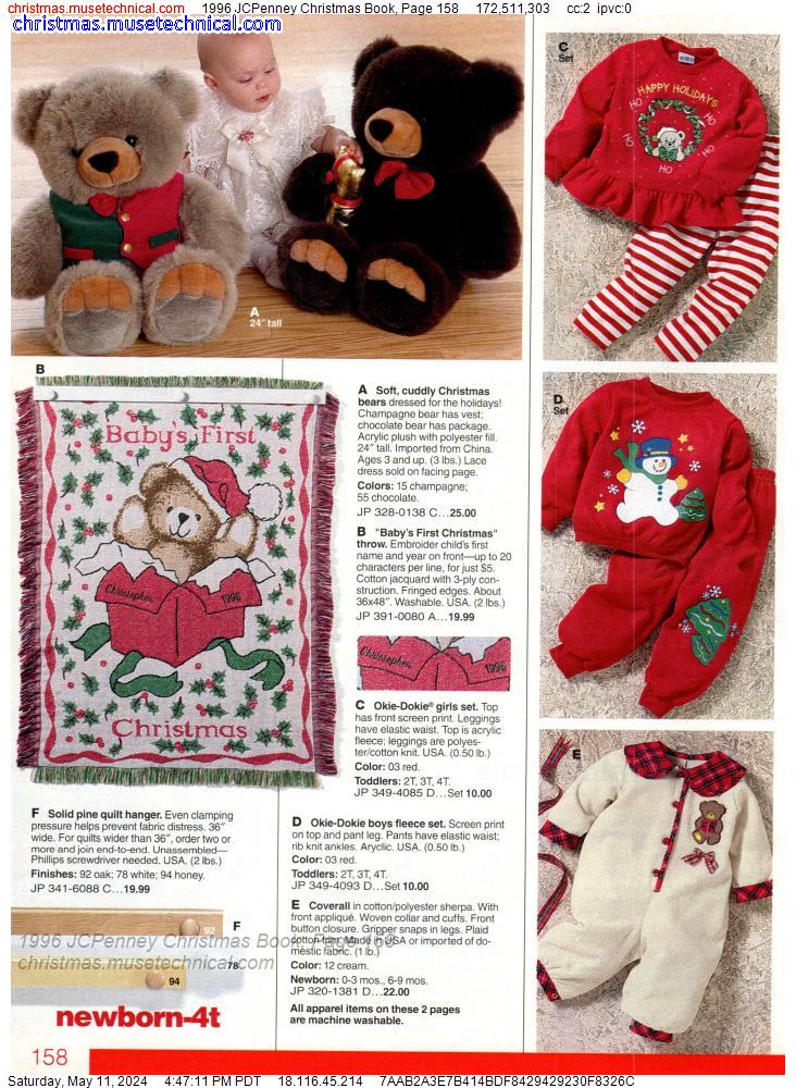 1996 JCPenney Christmas Book, Page 158