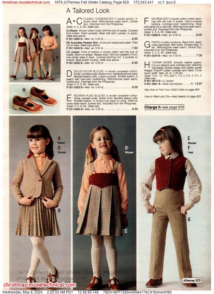 1979 JCPenney Fall Winter Catalog, Page 629