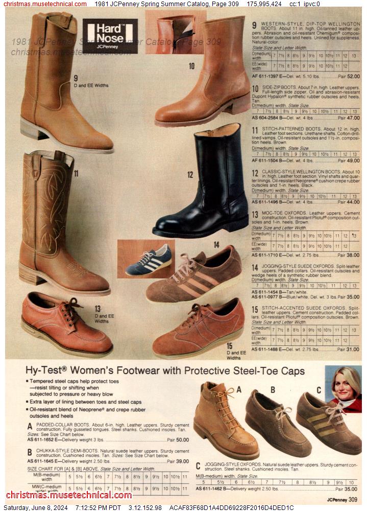 1981 JCPenney Spring Summer Catalog, Page 309