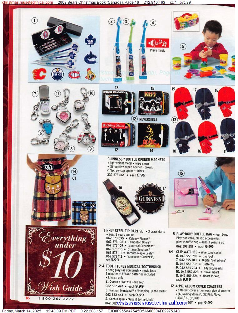 2008 Sears Christmas Book (Canada), Page 16