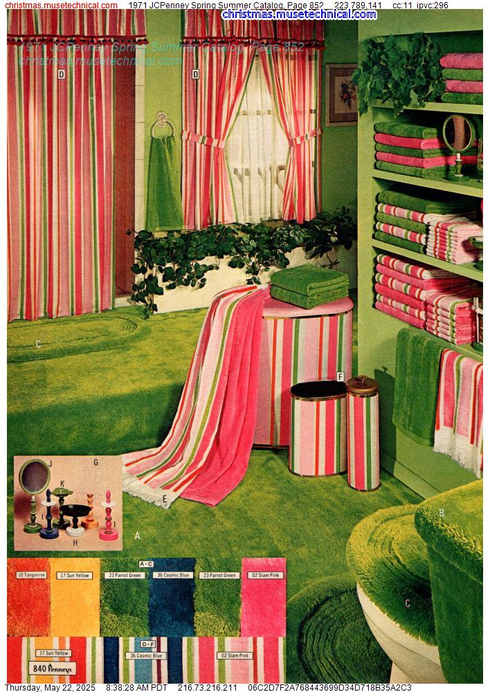 1971 JCPenney Spring Summer Catalog, Page 852