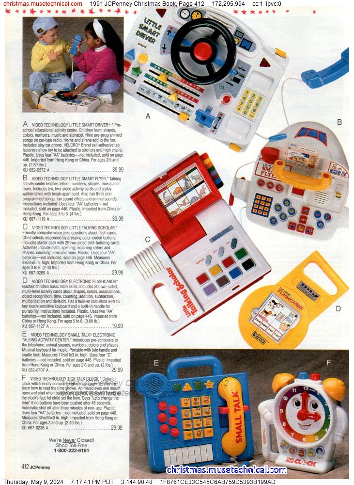 1991 JCPenney Christmas Book, Page 412