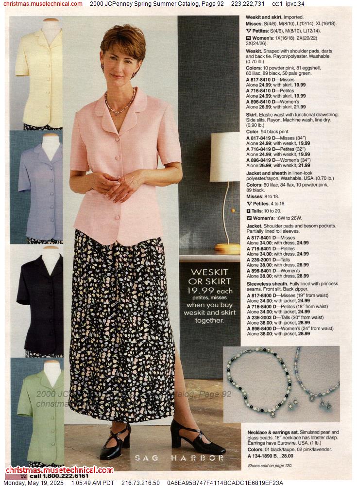 2000 JCPenney Spring Summer Catalog, Page 92