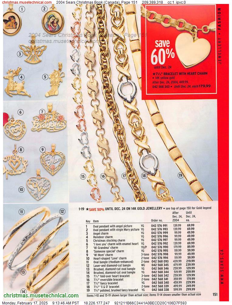 2004 Sears Christmas Book (Canada), Page 151